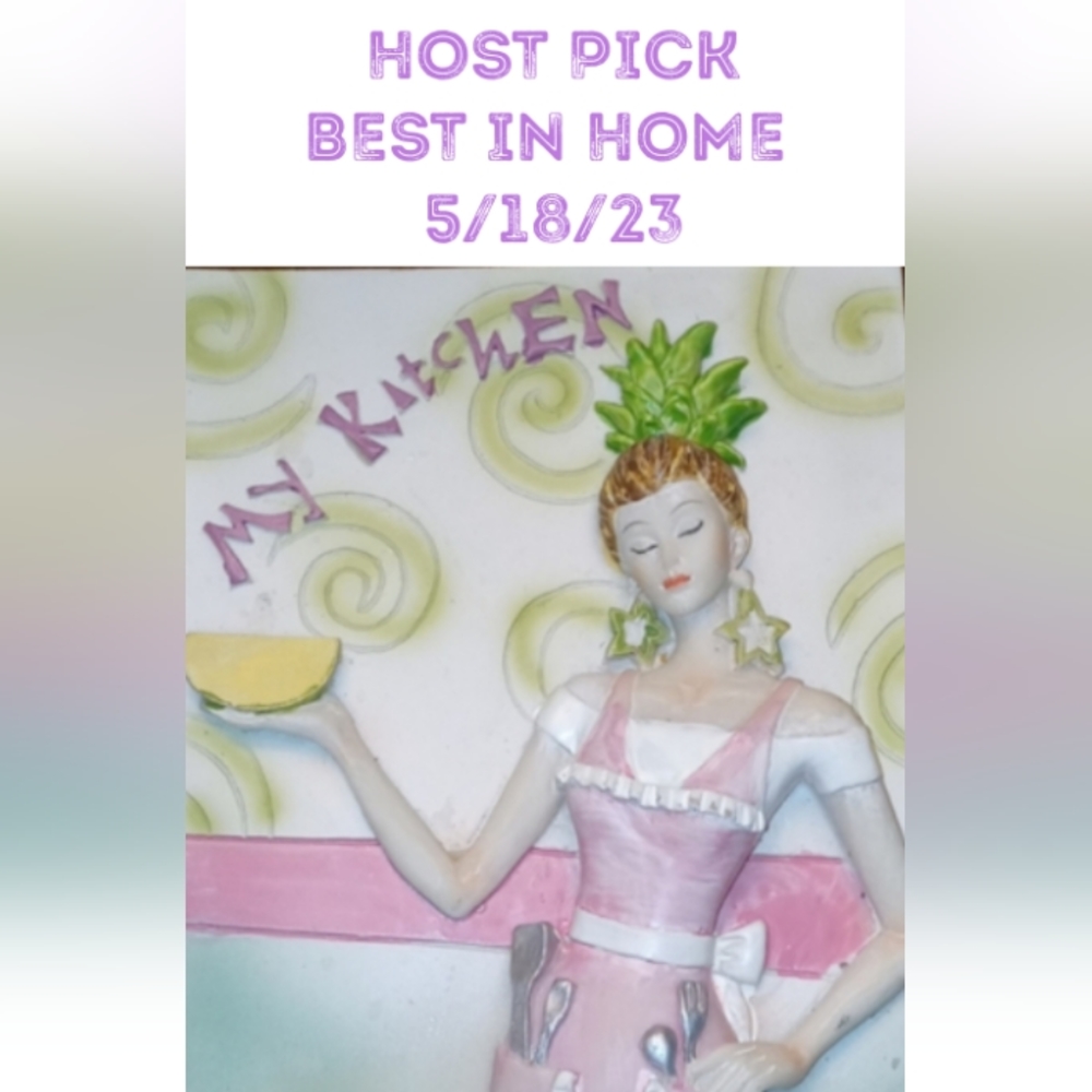 Nwot Sassy Kitchen Plaque